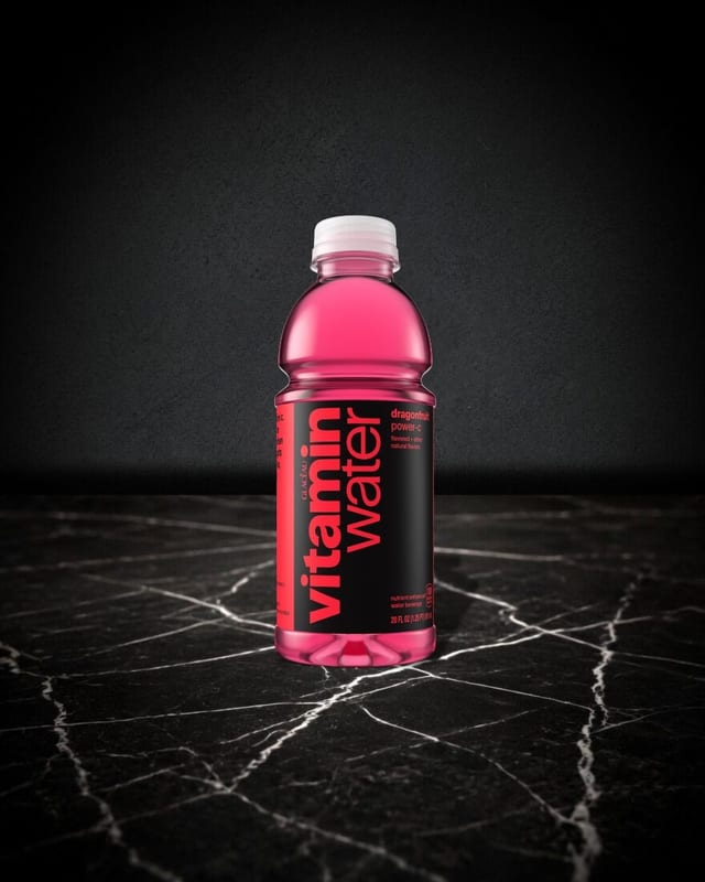 Vitamin Water 20 oz - Dragonfruit.