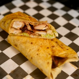 Pakistani Paratha Roll w/ Fries